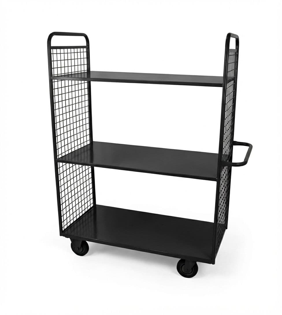 Carro picking tres estantes sin malla - Image 1